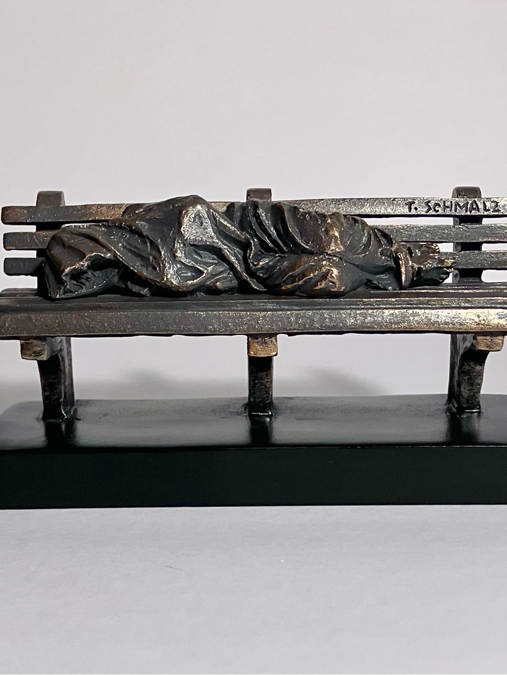 HOMELESS JESUS Resin Replica / TIMOTHY SCHMALZ Christian Sculptor / VATICAN